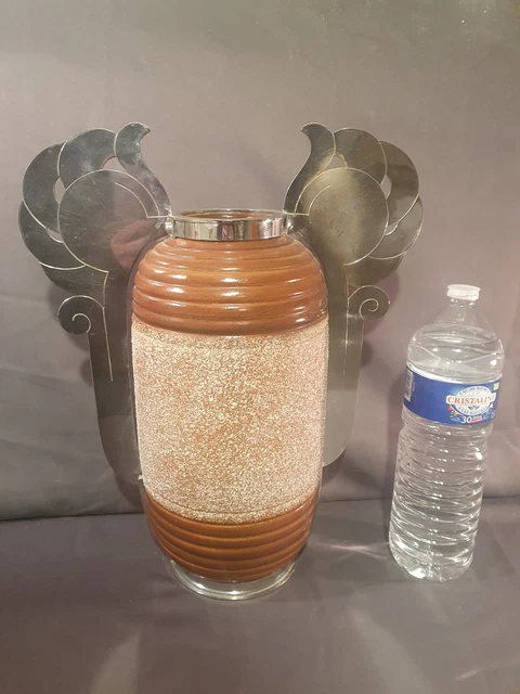 Crédence en aluminium n°14 / Vase nature artistique