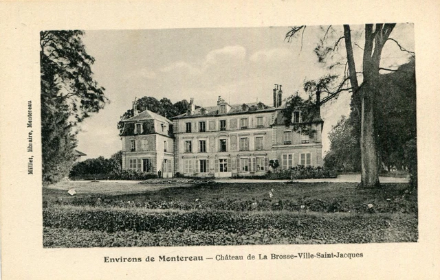 CARTE VILLE SAINT JACQUES Château de la Brosse EUR 3,45 - PicClick FR