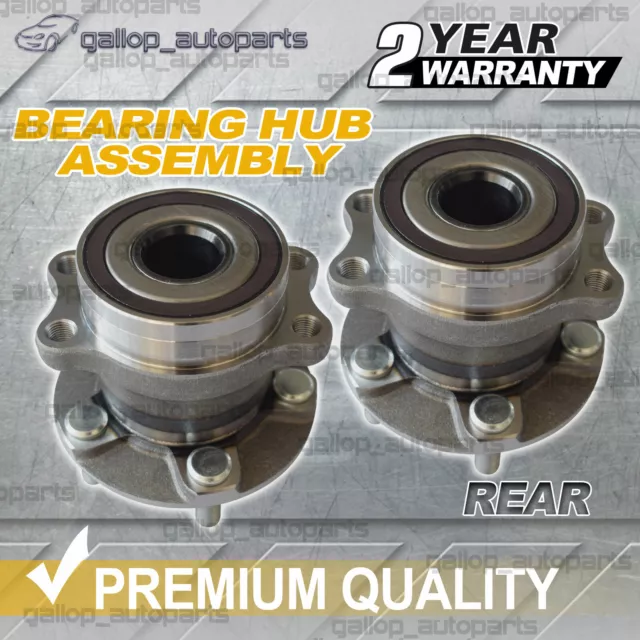 2 X New Rear Wheel Bearing & Hub Assembly For Subaru Forester Sj 2013-2018 Lh+Rh