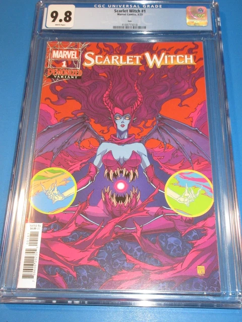 Scarlet Witch #1 Saiz Demonized Variant 1st Darcy Key CGC 9.8 NM/M Gorgeous Gem
