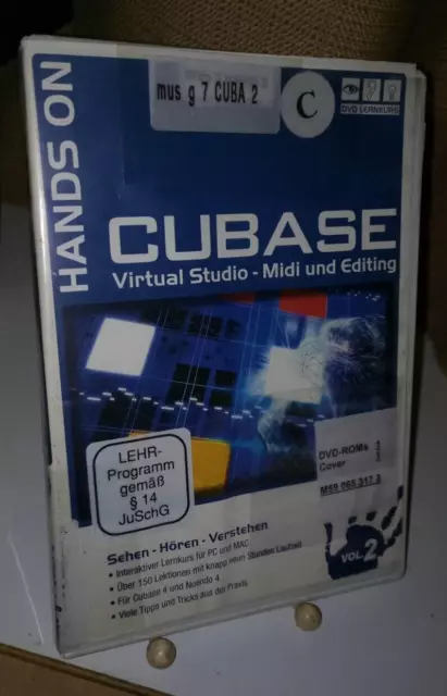 Hands On Cubase Vol. 2 - Virtual Studio - Midi & Editing | Software |