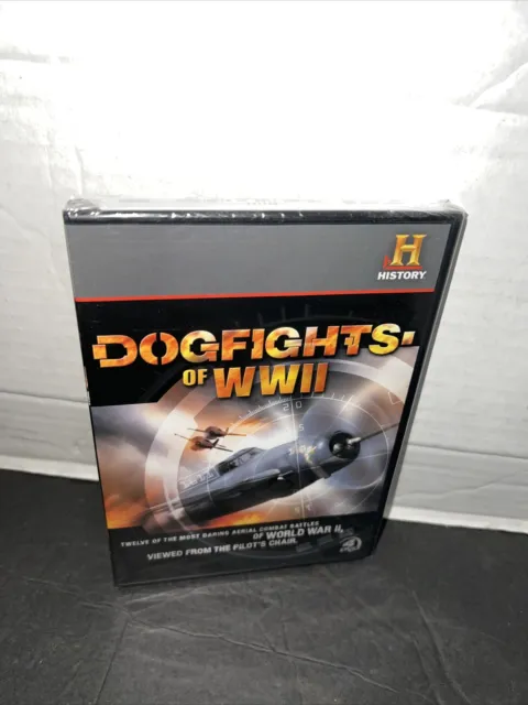 Dogfights of WWII (DVD, 2010, 4-Disc Set) History Channel Dvd Brand New Sealed