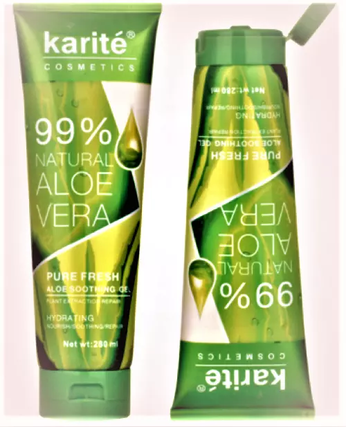 280 ml Aloe Vera Gel Bio 100% Feuchtigkeitscreme Anti Akne