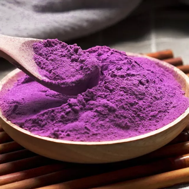 HELLOYOUNG Pure Purple Sweet Potato Powder 250GPure Very Purple Color Roll Dried