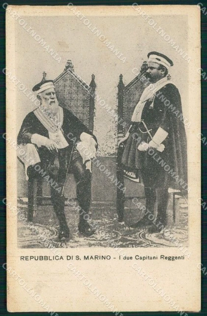 San Marino PIEGA cartolina QZ4653