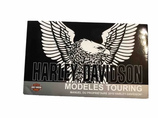 Harley Touring 2019 OEM Owner's Manual Hand-Book Service Repair Guide HD French