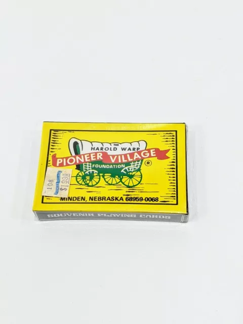 The Harold Warp Pioneer Village Minden Nebraska Playing Cards Sealed vintage