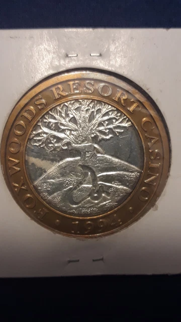 Silver Strike Great Seal Of New Hampshire 1776 Foxwood Resort Casino Rare