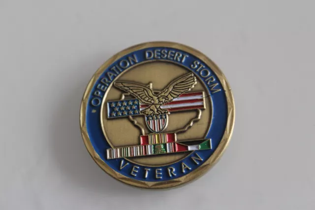 Operation Desert Storm Veteran Challenge Coin