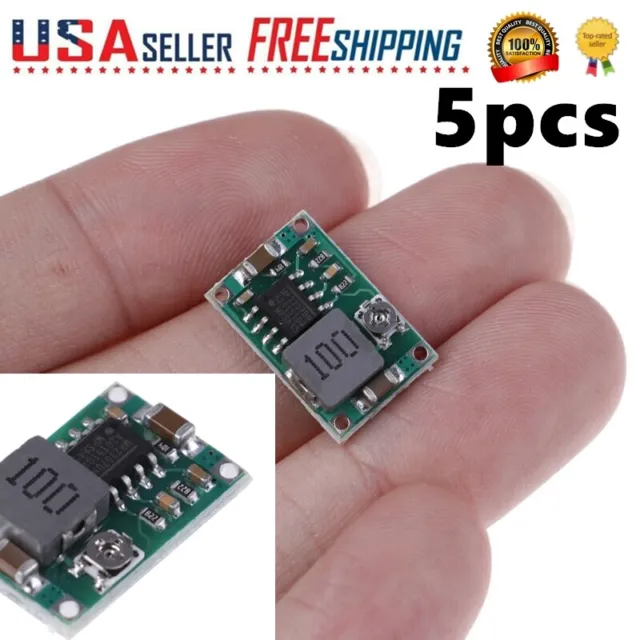 5pcs 3A Mini DC-DC step down converter volt regulator 5V-23V to 3.3V 6V 9VC'mj