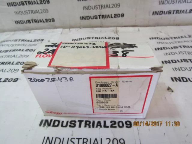 Flowserve Dura Seal 62965 Desc -/Sgl Ins Ro Dura Seal New In Box