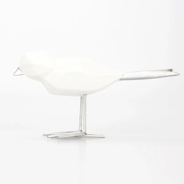 HOME ORNAMENTS BIRD Modern Sculpture Small Birds Statues House