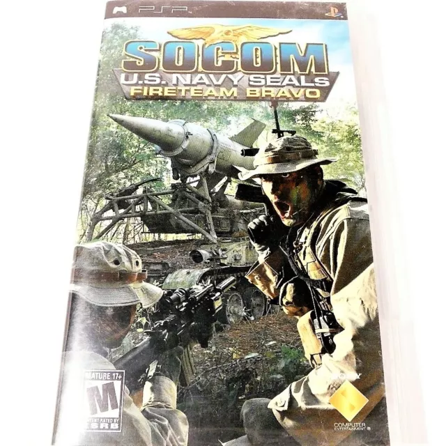 PSP SOCOM U.S. Navy Seals FireTeam Bravo 2 + Tactical Strike $39.99 -  PicClick AU