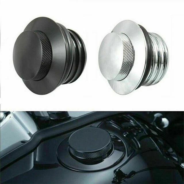 FLUSH MOUNT POP Up Vented Fuel Tank Gas Cap For Harley Softail Springer