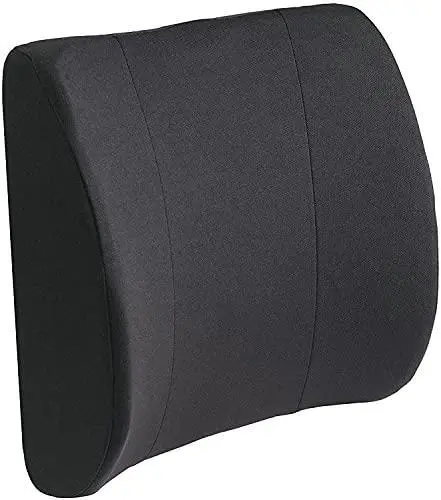 DMI Memory Foam Lumbar Pillow Support Pillow Back Support Chair Cushion with