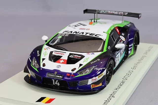 1:43 SPARK LAMBORGHINI Huracan Gt3 Evo #7 Nurburgring 2019 M