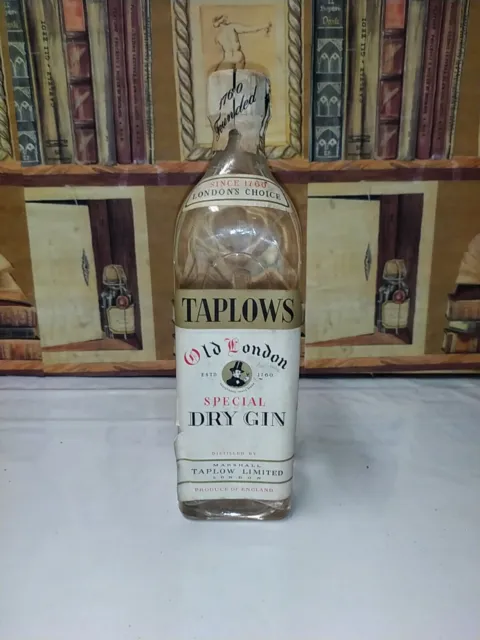 Dry Gin Taplows Special 75cl nn% Anni 60
