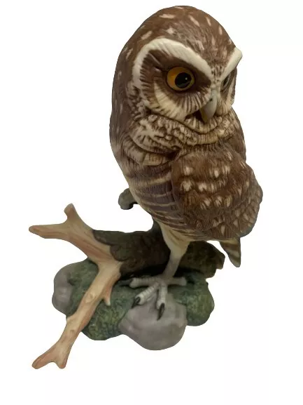 Vintage Burrowing Owl from Majestic Owls of the Night The Hamilton Collection