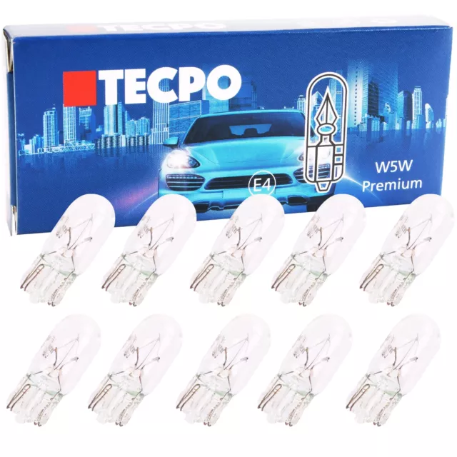 10X TECPO PREMIUM H6W STANDLICHT 12V 6W PARKLICHT BAX9S KFZ AUTO-LAMPE  GLÜHBIRNE EUR 13,90 - PicClick DE