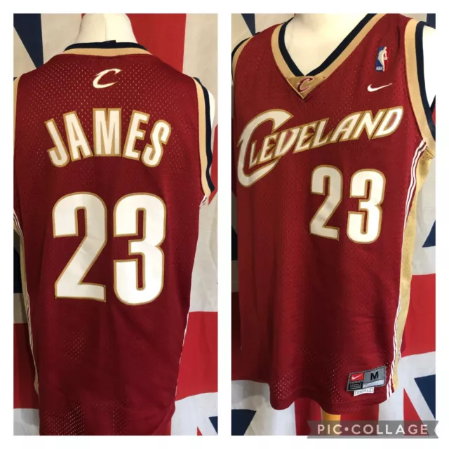 Cleveland Cavaliers LeBron James #23 - Jersey - Stitched XL Length +2