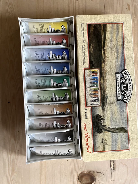 Juego de tubos de color de aceite Winsor & Newton Winton de 10 x 37 ml