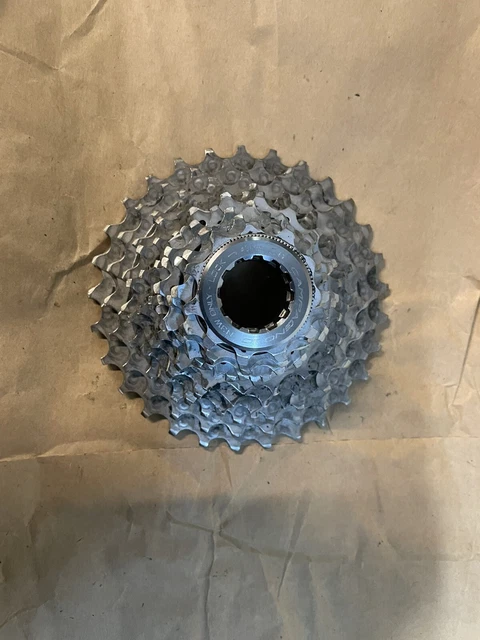 Cassette Campagnolo Super Record Titanio 11v – 11-25, 185g, Occasion Italie