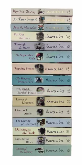 MAUREEN LEE - Historical Fiction - Bundle of 15 paperback books