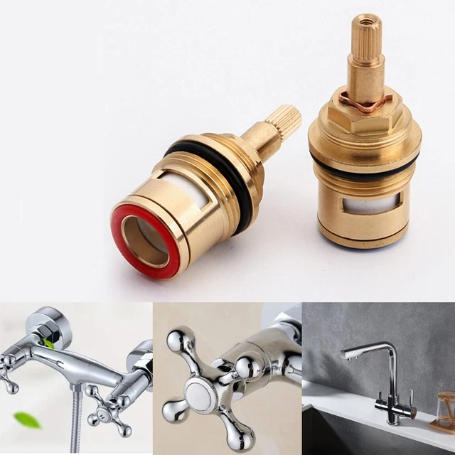 Wasserhahn Ventil Teile Thermostate Umdrehung Viertel Wasserhahn Badewannen