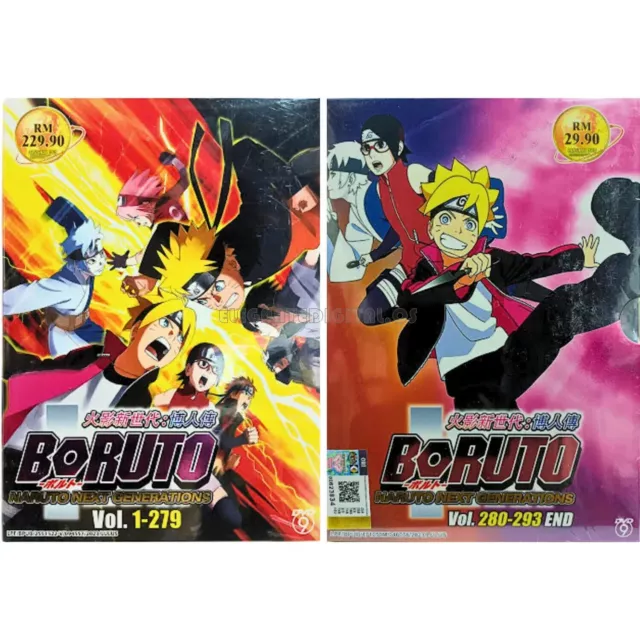 DVD Anime Boruto: Naruto Next Generations Vol.1-293 English Subtitle & Dubbed