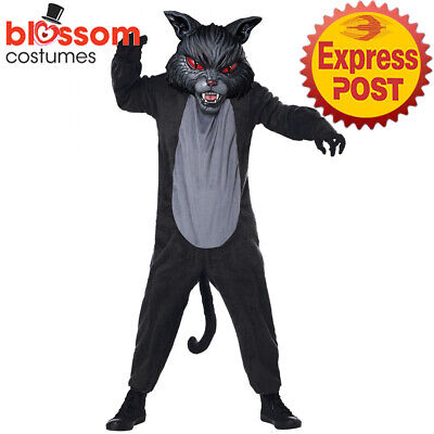 CK1809 Cat Fight Boys Costume Evil Scary Trick or Treat Fancy Dress Up Halloween