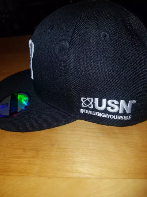 Usn challenge yourself snap back cap black L/M Men 2