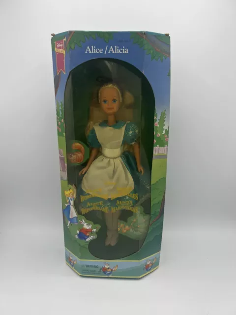 Disney Alice in Wonderland 1994 Mattel Alice/Alicia Doll (Disney Exclusive)