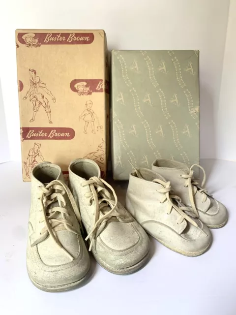 Vintage jumping sales jack baby shoes