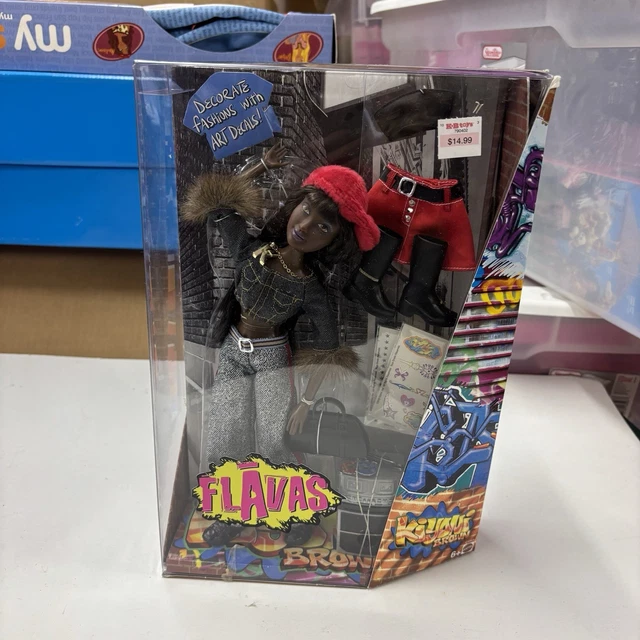Poupée Kyonni Brown - Collection Flavas Mattel 2003 - C1964 - NRFB