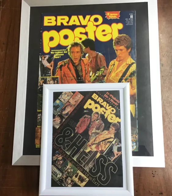 Werbung für Bravo Poster Heft Nr. 11 1976 Sex Pistols, Marianne Rosenberg BMW ++