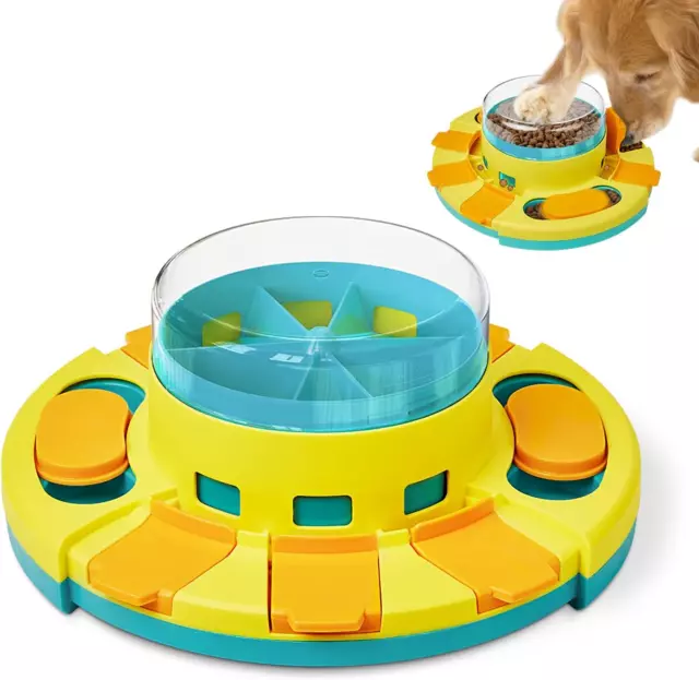 Dog Puzzle Toy Interactive Dog Food Puzzle Slow Feeder Treat Dispenser for  IQ Training, 1 PC - King Soopers