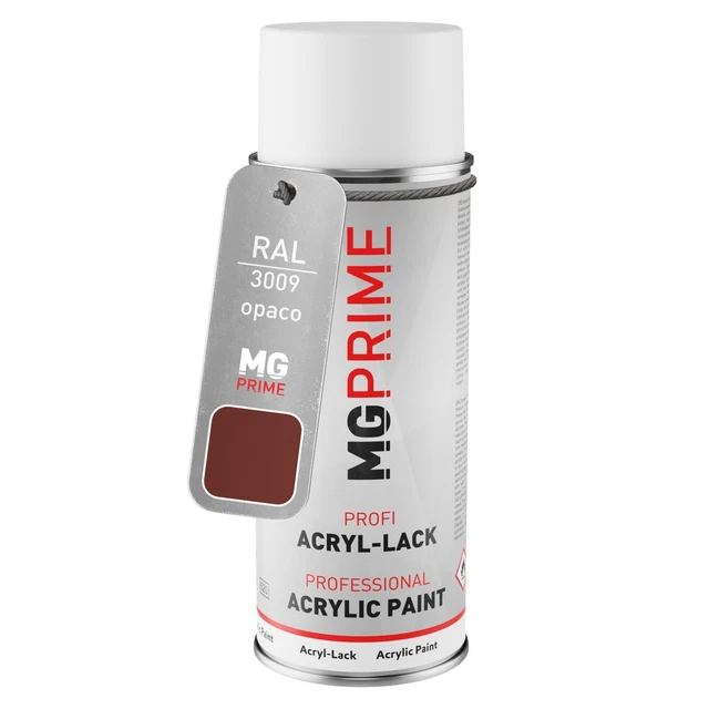 RAL 3009 Rosso ossido Oxide red Bomboletta spray 400 ml opaco asciugatura rapida