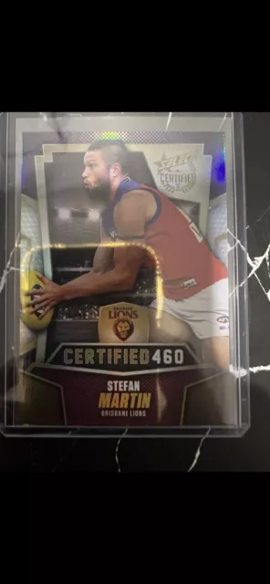 2016 Afl Certified Series Certified 460 Stefan Martin Brisbane 394/460