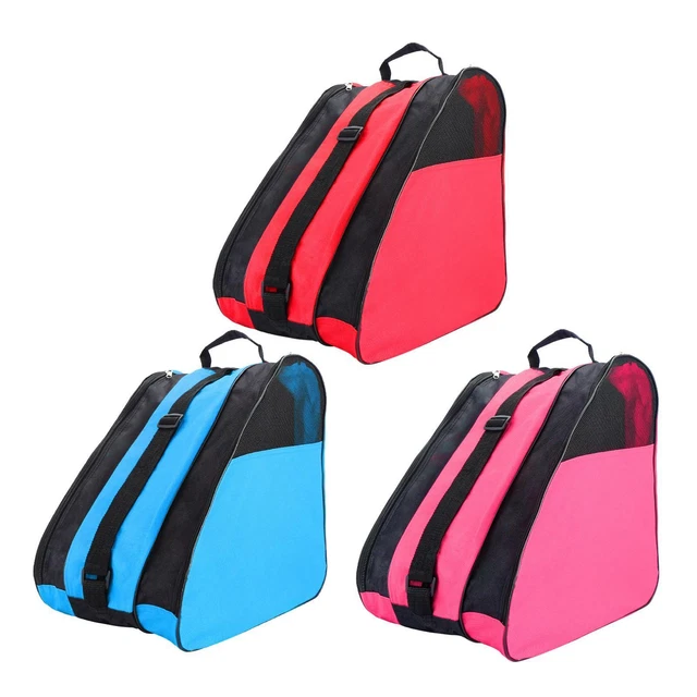 Sac à Roulettes Pour Patins à Glace - Nylon, Poignée, Dimensions 39x28x39 Cm, Neuf