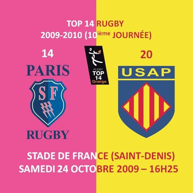 Magnet Rugby Stade Français Vs Leicester Tigers - Finale H Cup 2001 - Neuf