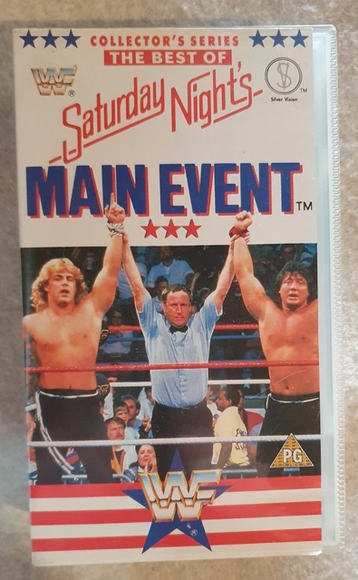 WWF BEST OF Saturday Night's Main Event VHS 1991 Wrestling WWE PAL ...
