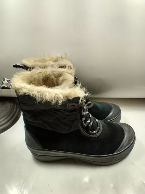 CLARKS OUTDOOR MUCKERS Womens Size 10 Boots Shale Black Purple