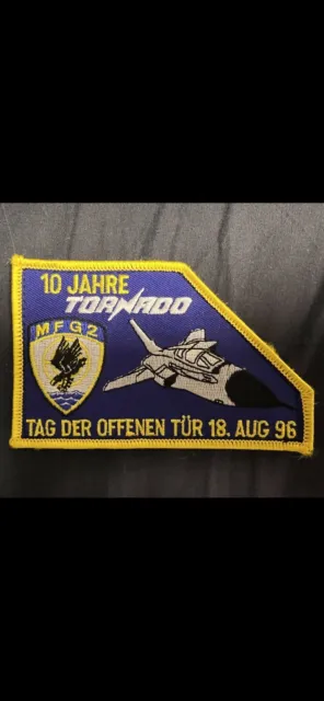 Bundeswehr MFG 2 Stoffabzeichen Tornado Patch Tag der Offenen Tür 1996 NEU