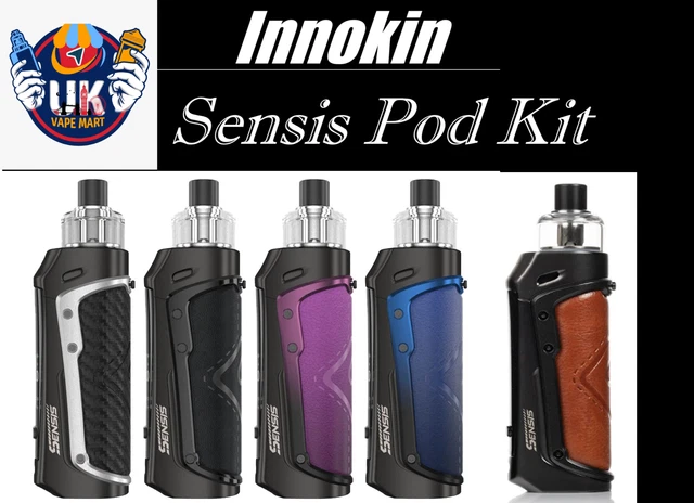 INNOKIN | SENSIS EZ Pod Kit | 40W | 3000mAh | 2ml PCTG Pod + FREE 2MG NIC  SALT 9.99 - PicClick UK