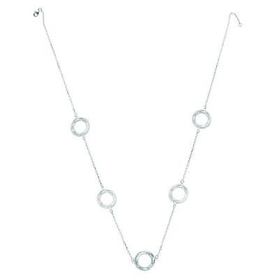 AMEN Collana Orbite Rodio ARGENTO 925 collezione elementi gioielli CLTOMB3 