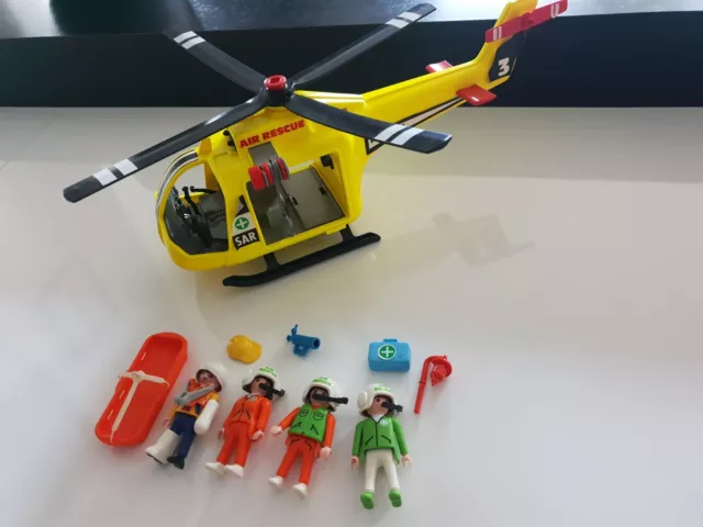 Hélicoptère de secours Playmobil – 70048 – –