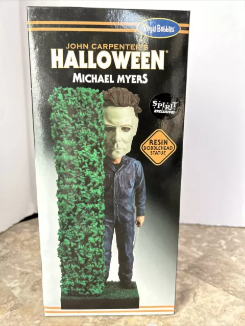Michael Myers Hedges HALLOWEEN Royal Bobbles Bobblehead Statue Exclusive! NIB