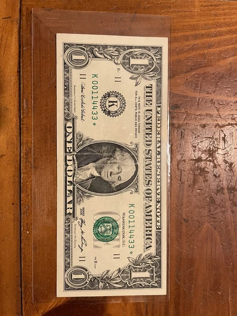 2006 $1 Federal Reserve Star Note Pairs Lightly Circulated