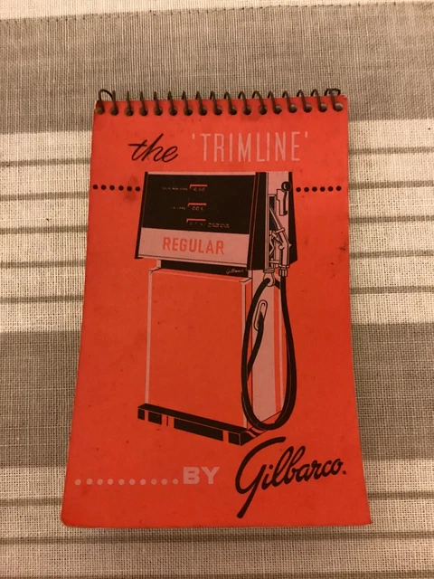 Gilbarco Gas Pump Promotional Notebook