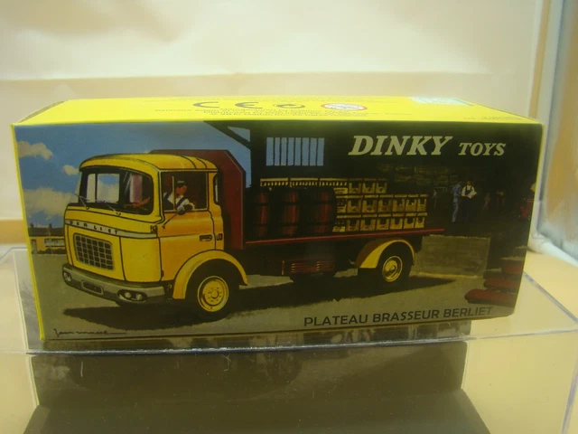 Camion Plateau Ford Dinky Toys Atlas Neuf En Boîte - échelle 1:58, Année 1950